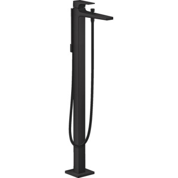 Смеситель для ванны Hansgrohe Metropol (32532670) напольный, черный хром матовый
