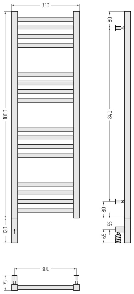 Модус 3.0 1000x300 МЭМ левый