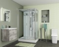 Душевая кабина Niagara Premium NG-6012-01GQL (120х80х210) низкий поддон(16 см),стекло прозрачное,5 мест