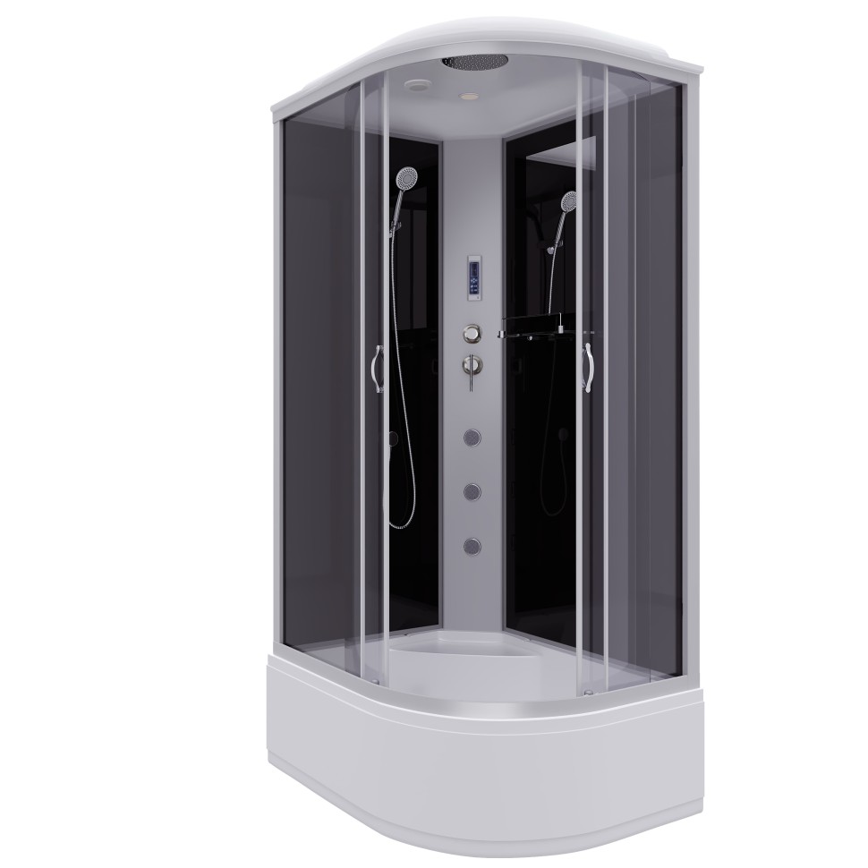 Душевая кабина Niagara Classic NG-2510-14LF (120х80х215) высокий поддон(40см),стекло тонированное,4 места