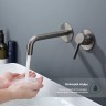 Смеситель Splenka встраиваемый для умывальника S221.11.09 Графит