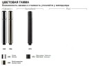 Напольный однорычажный смеситель для ванны BOSSINI AKI Z00772.073 со шлангом 1250 мм и лейкой, цвет Чёрный матовый