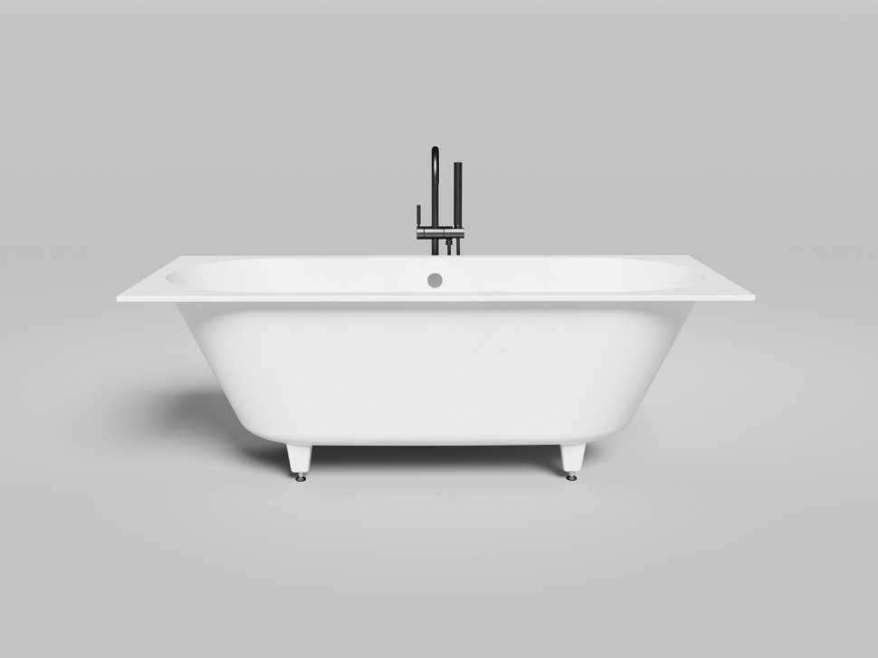 Ванна встраиваемая ORNELLA AXIS 170x75 покраска по RAL полностью S-Sense Матовое