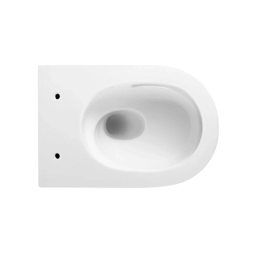 Унитаз BERGES подвесной Tornas Rimless 53 см, сиденье дюропласт Tornas Slim SO, микролифт, быстросъём