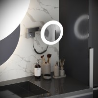 Зеркало с подсветкой Timo Saona 13374/18 черное золото