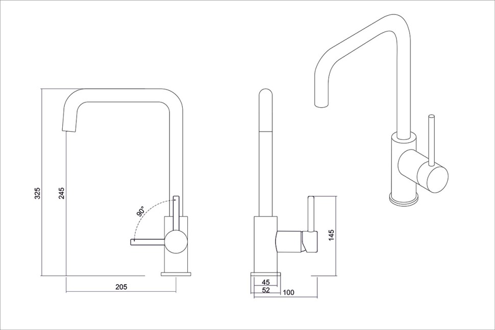Смеситель OULIN OL-8019