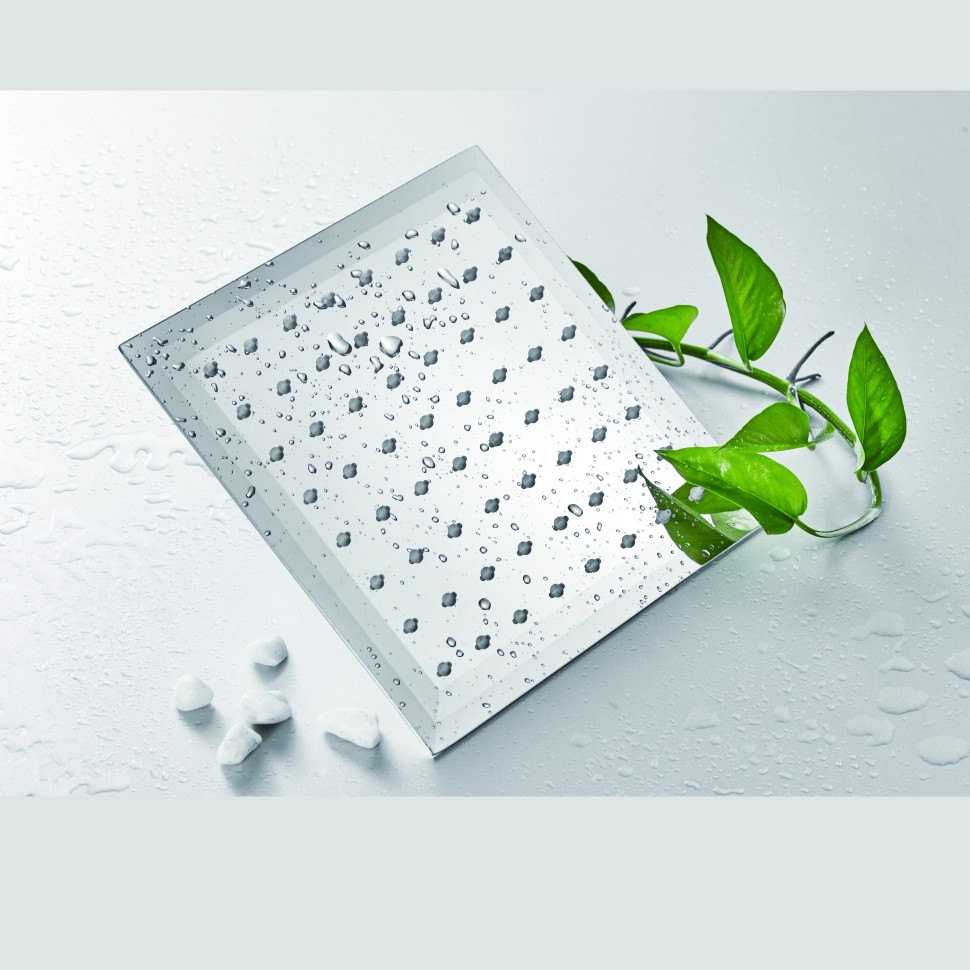 Верхний душ 3D квадратный RGW SP-82 (Хром, 250x250)