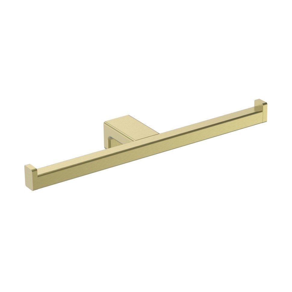 AQM7308BG Tivoli Держатель туалетной бумаги двойной, золото шлифованное