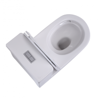 напольный унитаз ceramalux TR2178MN монолит