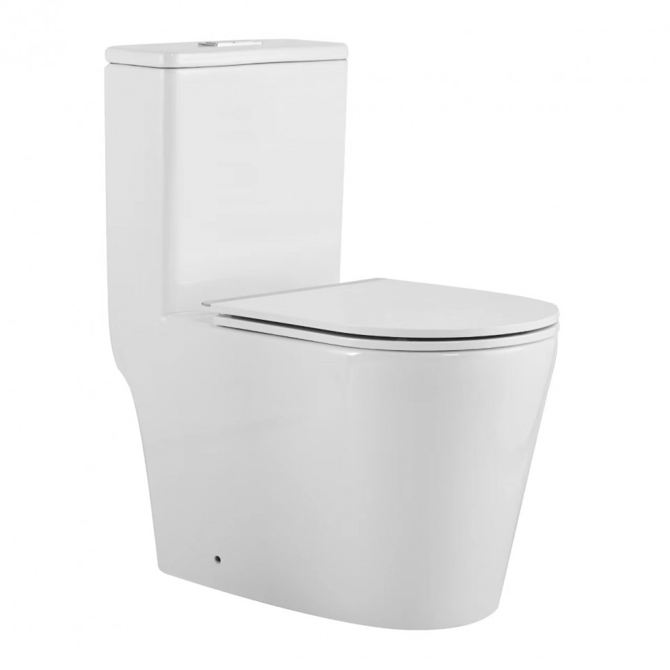 напольный унитаз ceramalux TR2178MN монолит