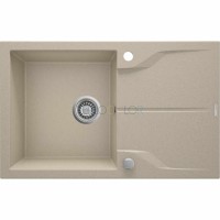 Гранитная мойка, 1-чаша с осушкой