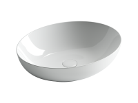 Умывальник чаша накладная овальная Element 520x395x130мм