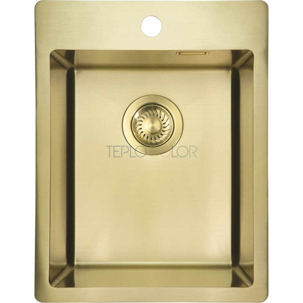 Стальная мойка, 1-чаша