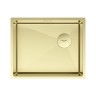 Мойка нерж. сталь NEXT-SKEW 54 UNI, PM885444-LG, светлое золото, 540х440мм, Paulmark 1,2мм