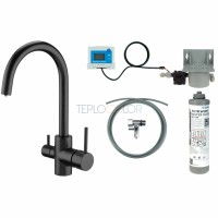 Смеситель для кухни, с комплектом фильтрации воды