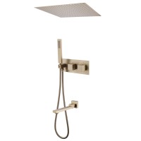 ΠΡΡΠ΅Π²Π°Ρ ΡΠΈΡΡΠ΅ΠΌΠ° ABBER Daheim AF8254G ΡΠΊΡΡΡΠΎΠ³ΠΎ ΠΌΠΎΠ½ΡΠ°ΠΆΠ° Ρ ΠΈΠ·Π»ΠΈΠ²ΠΎΠΌ, ΡΠ΅ΡΠΌΠΎΡΡΠ°Ρ, Π·ΠΎΠ»ΠΎΡΠΎ ΠΌΠ°ΡΠΎΠ²ΠΎΠ΅