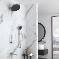 Душевой комплект VSFW-433TI3CH встраиваемый, термостатический, трехрежимный, хром