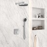 Душевой комплект VSFW-4I212CH встраиваемый, двухрежимный, хром