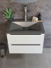 Раковина для ванной Uperwood Geo 70 см, графит