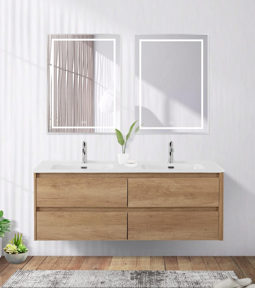 Зеркало BelBagno SPC-KRAFT-600-800-LED-TCH-WARM