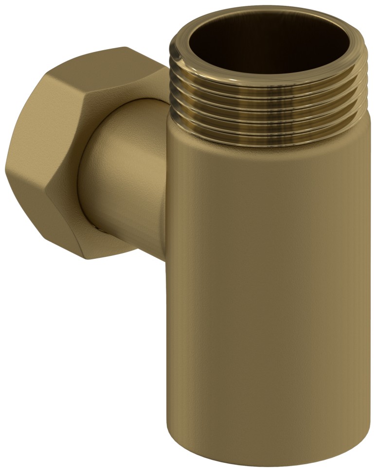 Уголок со спускным клапаном переходной (G 1" НР х G 3/4" НГ)