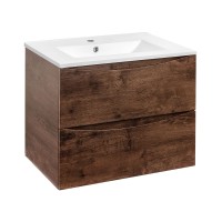 База под керамическую раковину Mia 700 подвесная, 2 выкатных ящика soft close, R.Wood