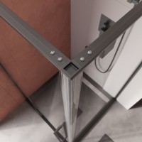 Душевой уголок Cezares LINER-A-1-90-C-GM-R