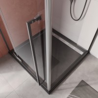 Душевой уголок Cezares LINER-A-1-90-C-GM-R