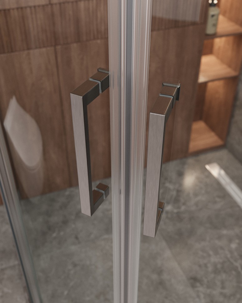 Душевой уголок CEZARES MOLVENO-R-22-90+30-C-GM-IV