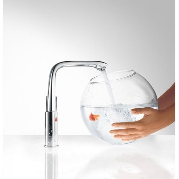 Смеситель Hansgrohe Metris для раковины, 1 отверстие, цвет: хром 31087000