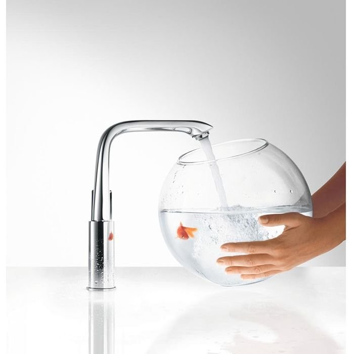 Смеситель Hansgrohe Metris для раковины, 1 отверстие, цвет: хром 31087000