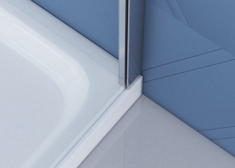 Душевой уголок BelBagno DUE-AH-1-120/80-C-CR