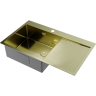Кухонная мойка Omoikiri Akisame 86-L Side-LG нерж. сталь/светлое золото