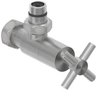 Вентиль угловой крест (G 1/2" НР х G 3/4" НГ)
