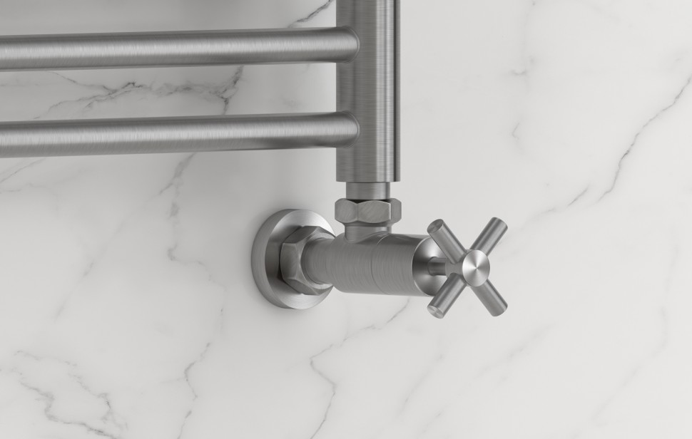 Вентиль угловой крест (G 1/2" НР х G 3/4" НГ)