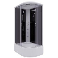 Душевая кабина Niagara Classic NG-2510-14LG (120х80х215) высокий поддон(40см),стекло тонированное,4 места
