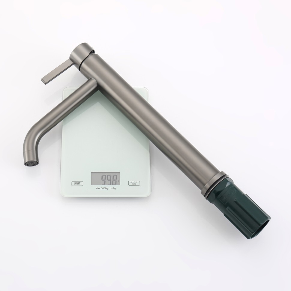 Смеситель Splenka высокий для умывальника S221.15.09 Графит