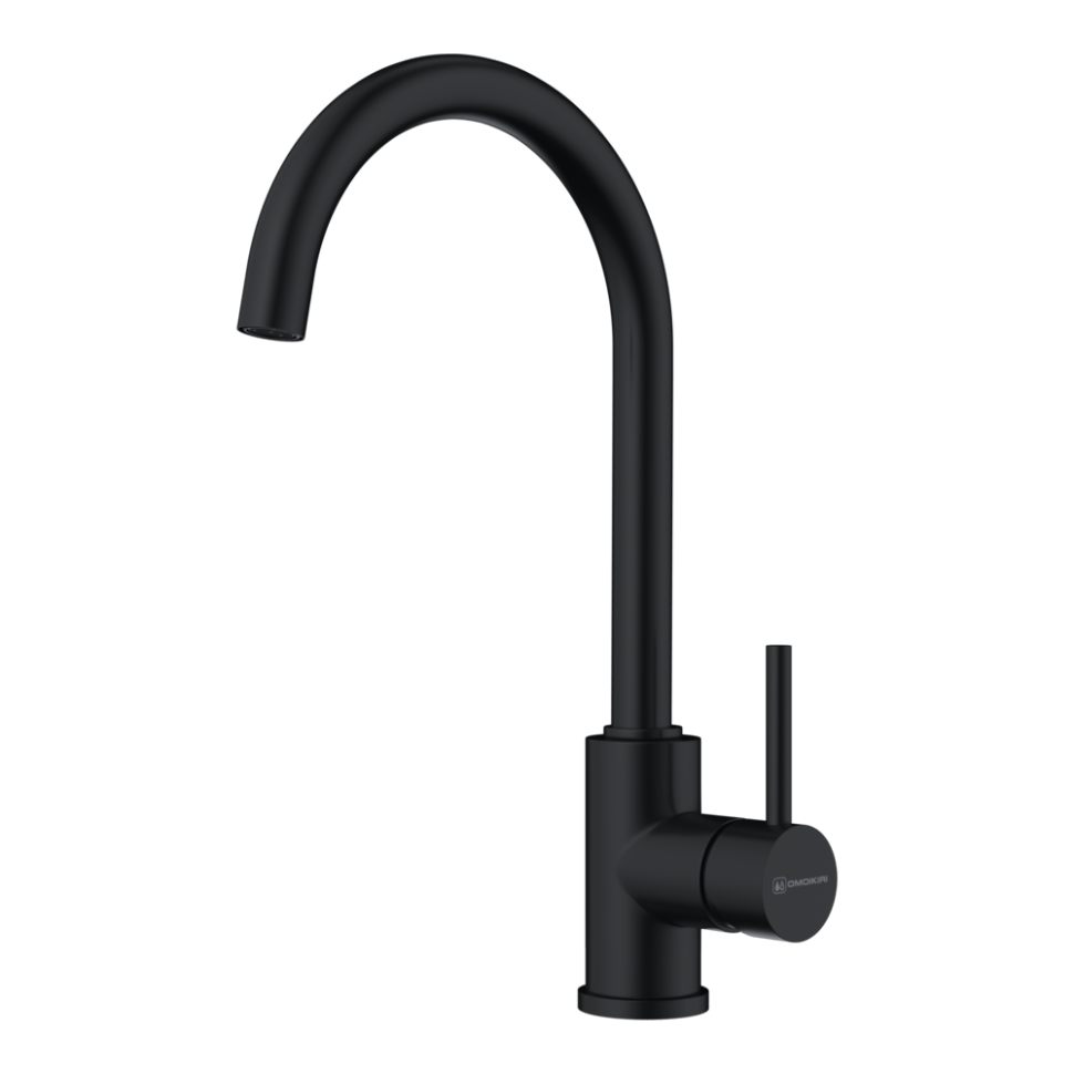 Смеситель для кухни Omoikiri Shinagawa-GB латунь/графит