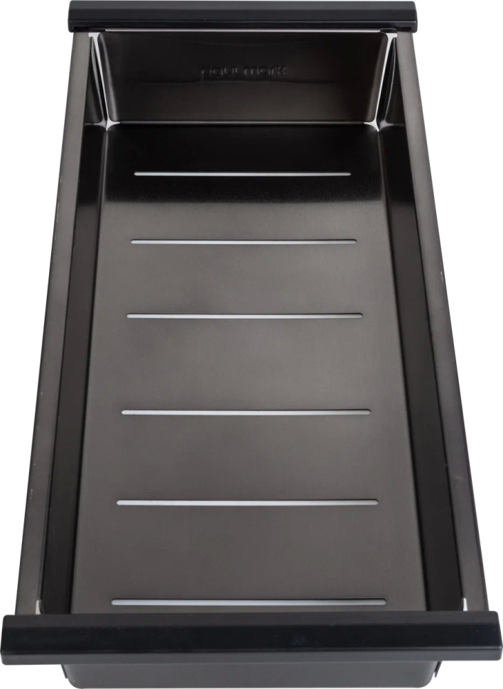 Коландер ADVANCE, A450-GM, вороненая сталь, 205х450мм, Paulmark