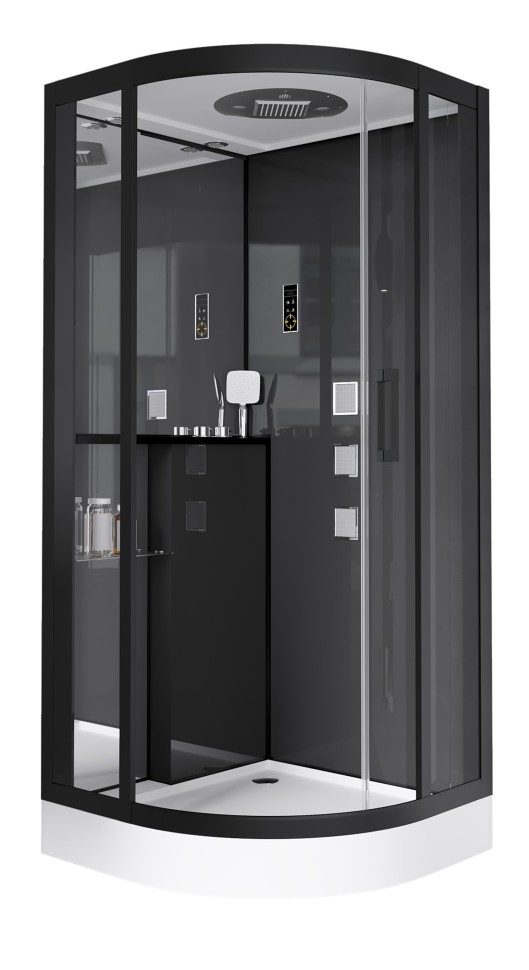 Душевая кабина Grossman Cosmo GR241 (100x100x215) дверь раздвижная,4 места