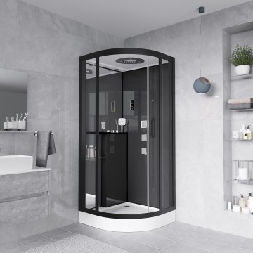 Душевая кабина Grossman Cosmo GR241 (100x100x215) дверь раздвижная,4 места