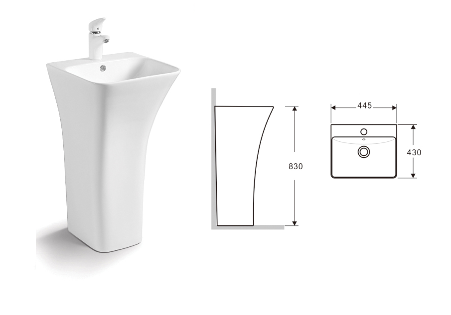 Умывальник CeramaLux G315