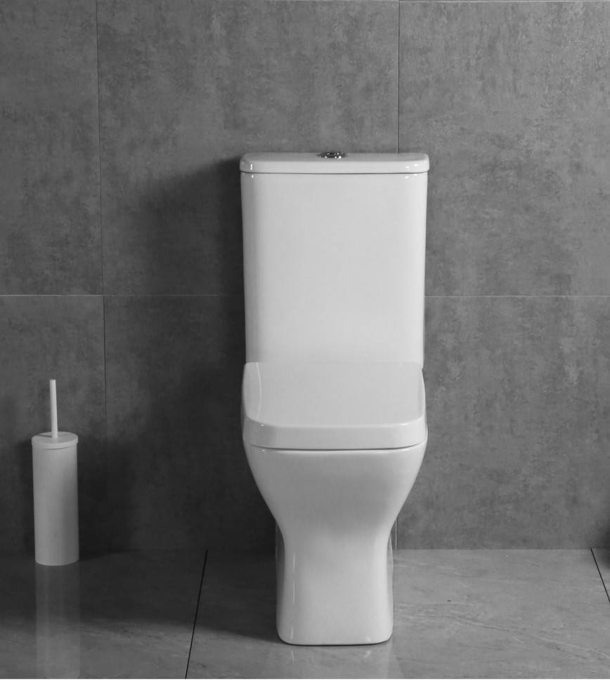 Унитаз-компакт MILLEAU Rubis MYL320GW с микролифтом (белый глянец)