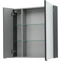 Зеркало Aquanet Алвита 80 серый антрацит