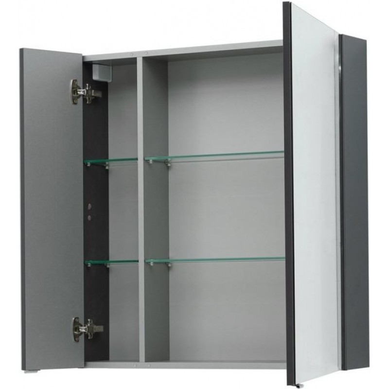 Зеркало Aquanet Алвита 80 серый антрацит