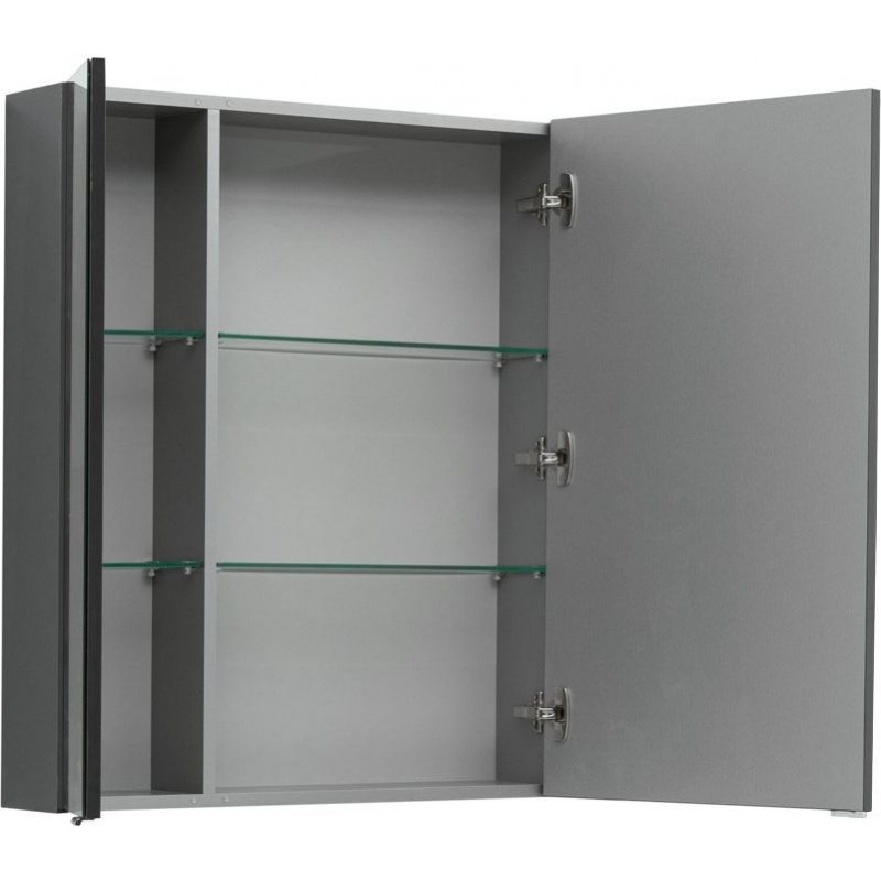 Зеркало Aquanet Алвита 80 серый антрацит