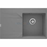 Гранитная мойка, 1-чаша с осушкой - левый