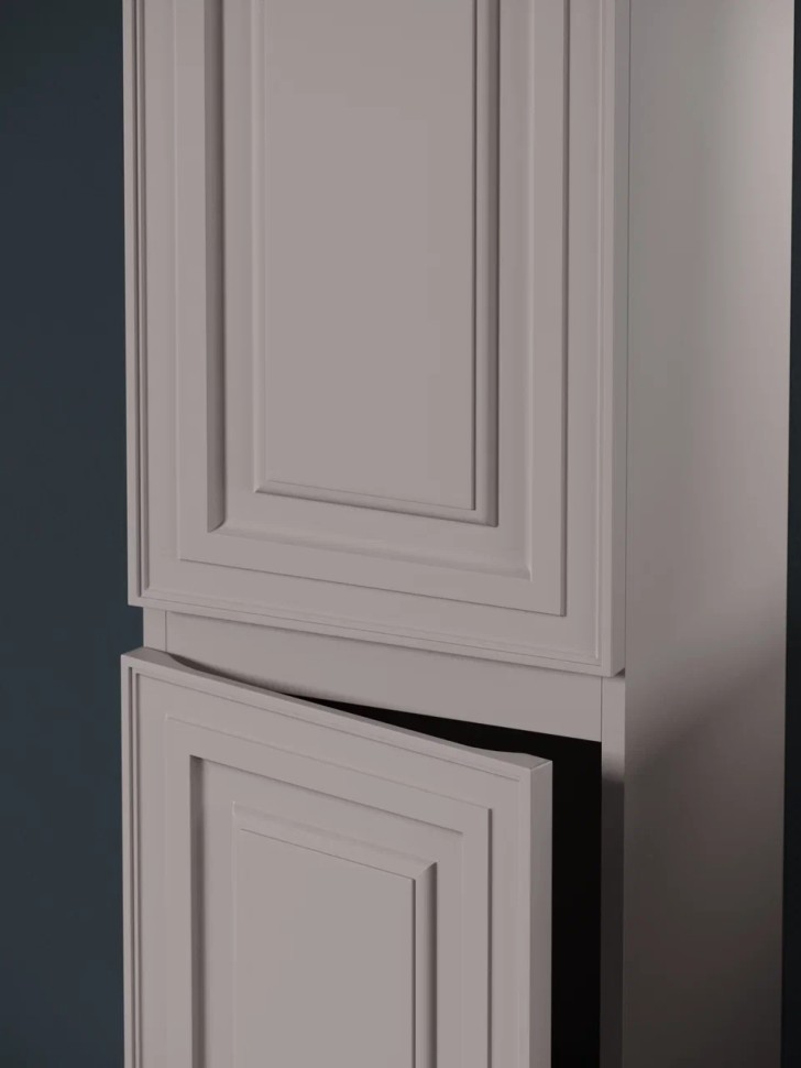 Шкаф-пенал SANCOS Very подвесной левый, Doha Soft , 350х300х1600 мм, арт. PVR35LSM