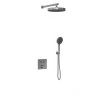 Душевой комплект VSFW-4I212GM встраиваемый, двухрежимный, вороненая сталь
