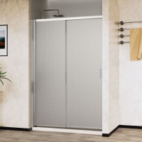 Душевая дверь City VDS-5CT130MT, 1300, хром, стекло текстурное